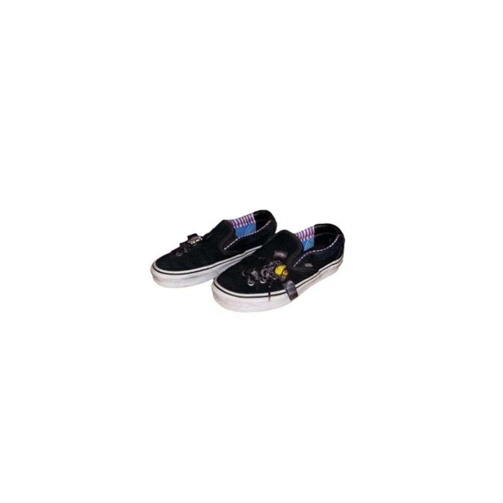 Vans “Nightmare Before Christmas” Black Suede Sneakers - Women’s Size 5.5